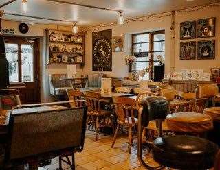 Inside The Dog House micropub and vinyl bar on the Evegate Business Park. Picture: Jay Goodsell/Curtis Warren