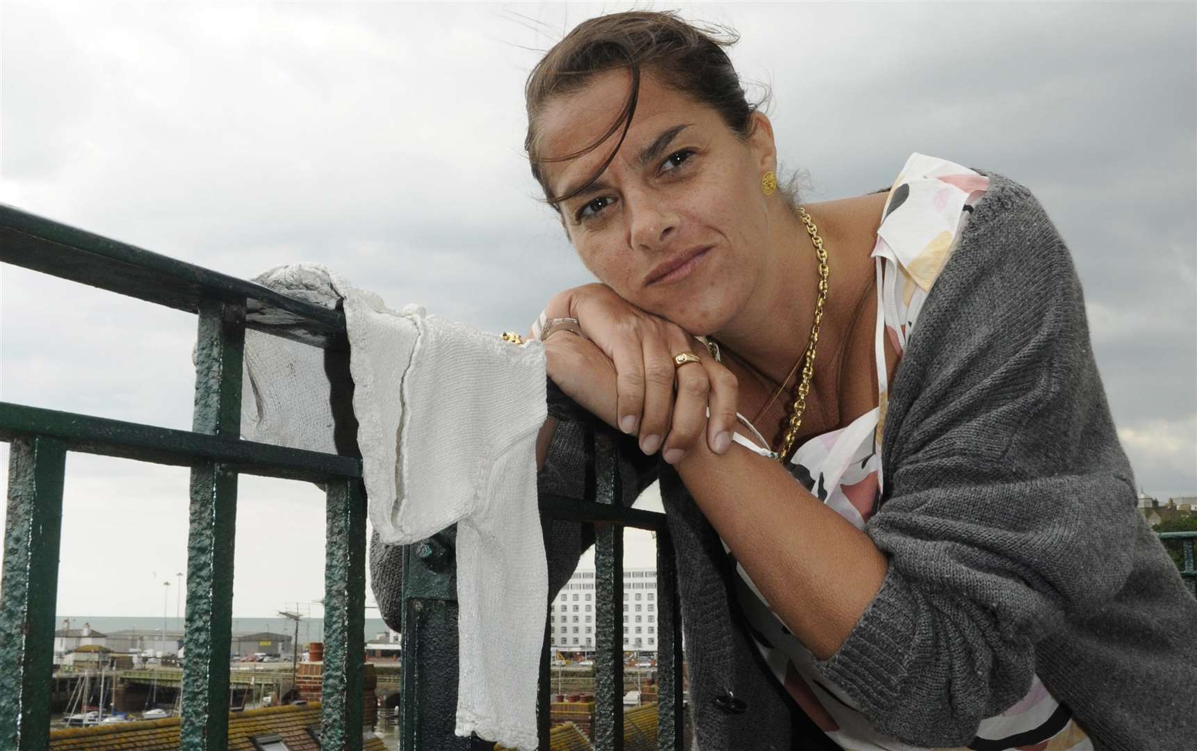 Tracey Emin and some of her work in Folkestone Picture Paul Amos