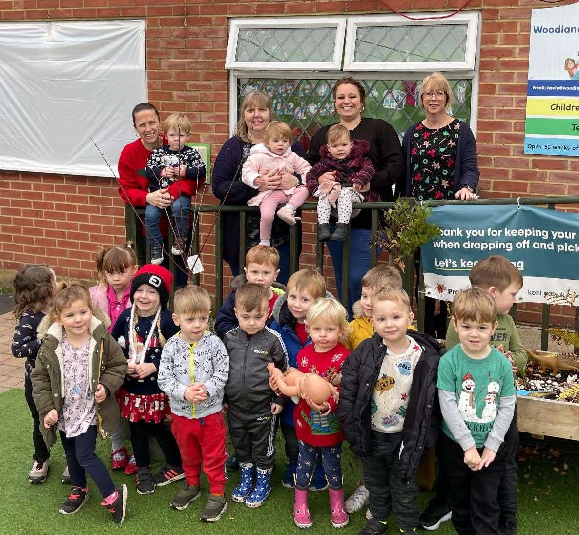 Woodlands Nursery in Minster Road, Minster, Sheppey, has received a 'good' Ofsted report