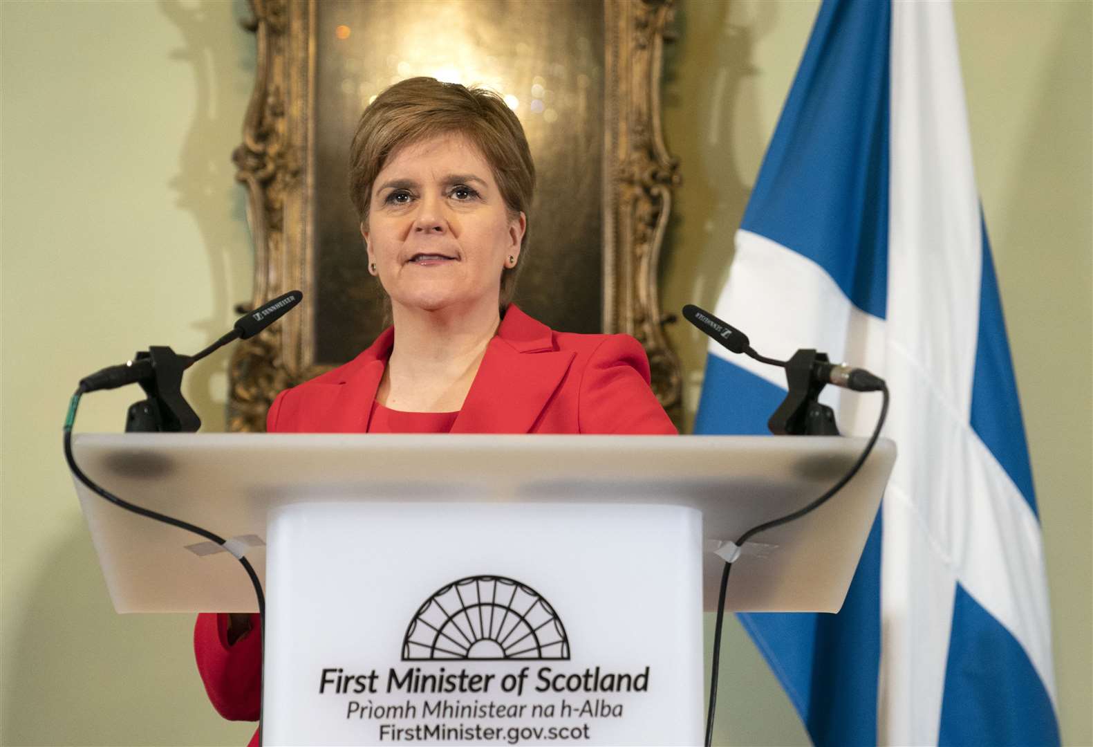 First Minister Nicola Sturgeon unexpectedly announced her intention to resign on February 15 (Jane Barlow/PA)