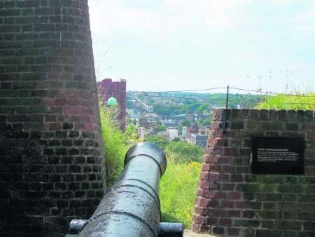 Fort Amherst. Picture: Adrian Griffiths