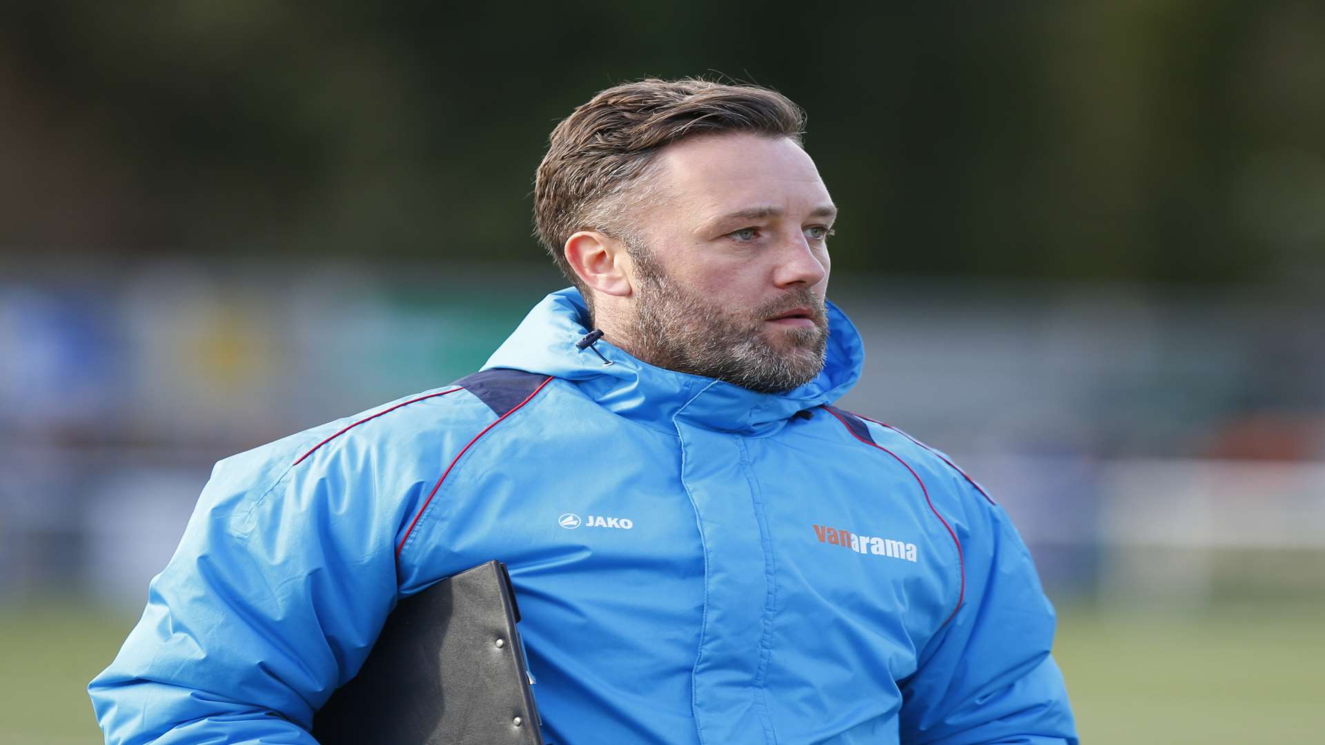 Maidstone manager Jay Saunders Picture: Andy Jones