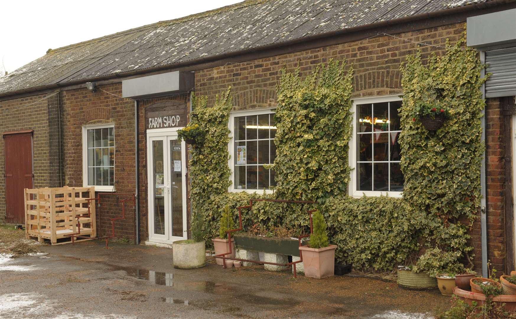 Mockbeggar Farm Shop, in Cliffe Woods Picture: Steve Crispe