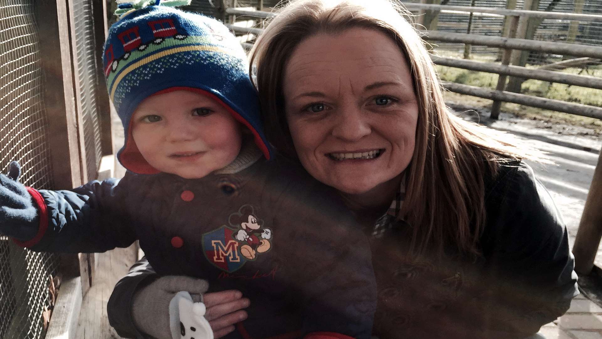 Elliott enjoying the park with mum Coral