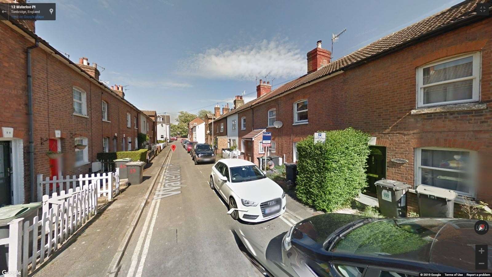 Kitche fire in Waterloo Place, Tonbridge. Picture: Google (14140019)