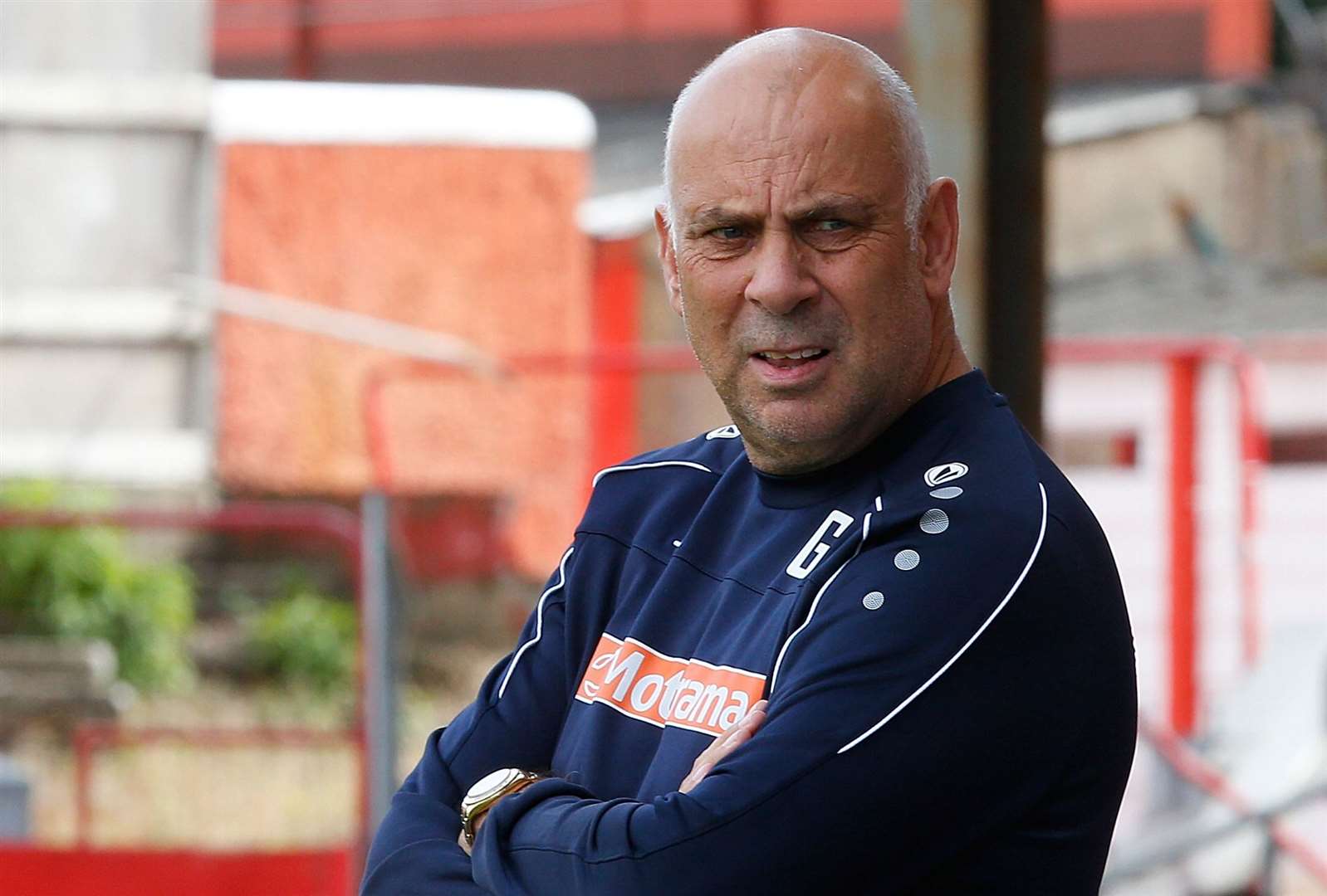 Garry Hill leaves Ebbsfleet with the club bottom of the table. Picture: Andy Jones