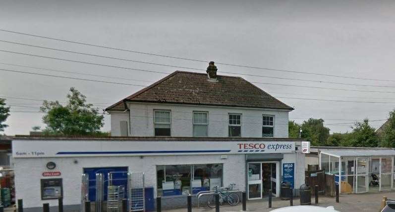 The Tesco Express in Hawkinge will receive a makeover. Picture: Google Maps