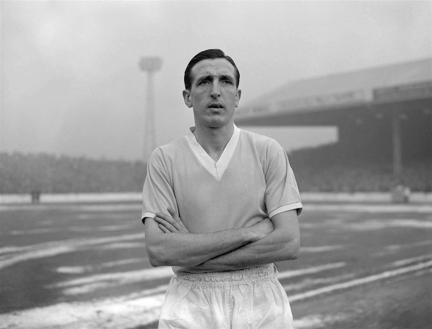 Former Manchester City player Ken Barnes told the player that he had the ability to captain England (PA)