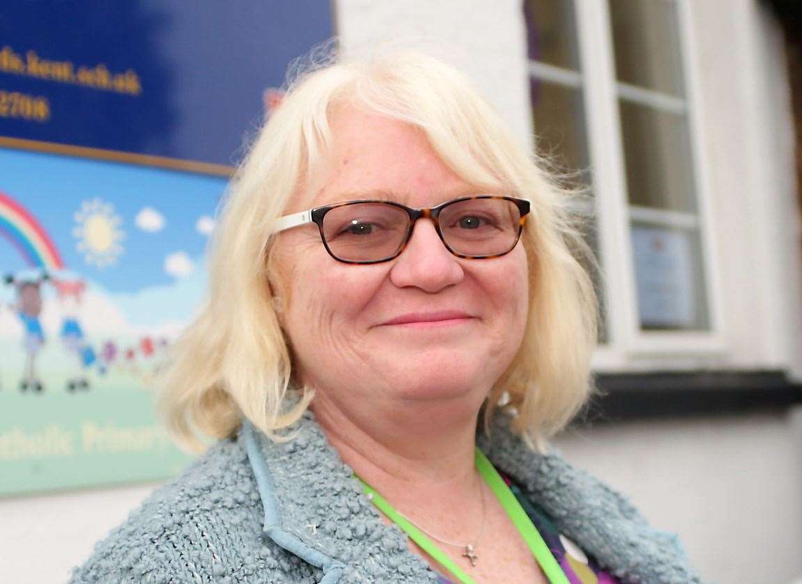 Head teacher of St Edward's Primary School, Sara Wakefield. Picture: Phil Lee