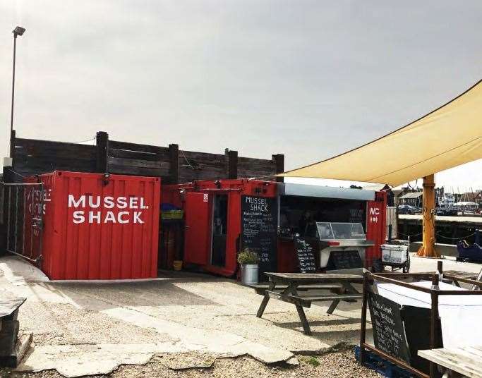 The "temporary" Mussel Shack Picture: Lee Evans Architecture
