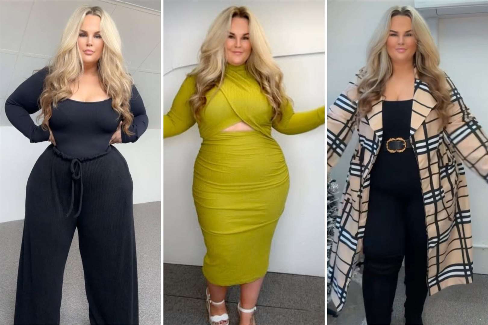 Holly says TikTok has been a game-changer for plus-size fashion