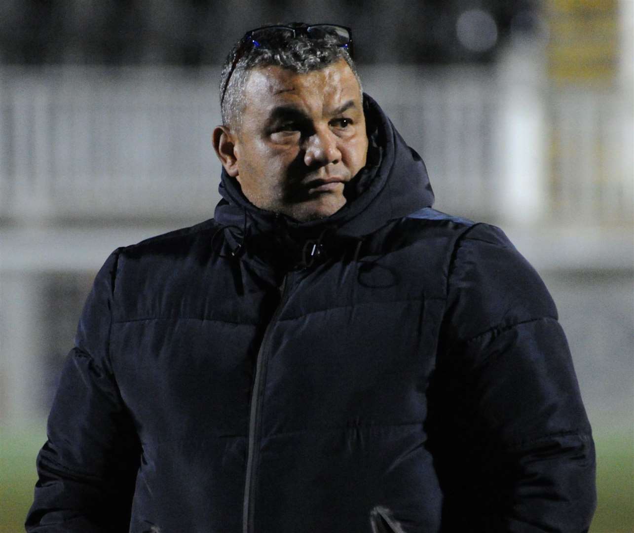 Maidstone United manager Hakan Hayrettin Picture: Steve Terrell