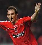 NECK INJURY: Francis Jeffers