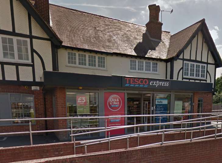 Tesco Express, Whitehill Parade, Whitehill Lane, Gravesend