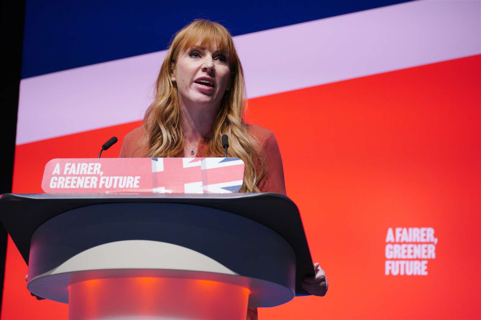 Labour deputy leader Angela Rayner said it was ‘tosh’ for the former Tory leader to suggest the partygate probe was unfair (PA)