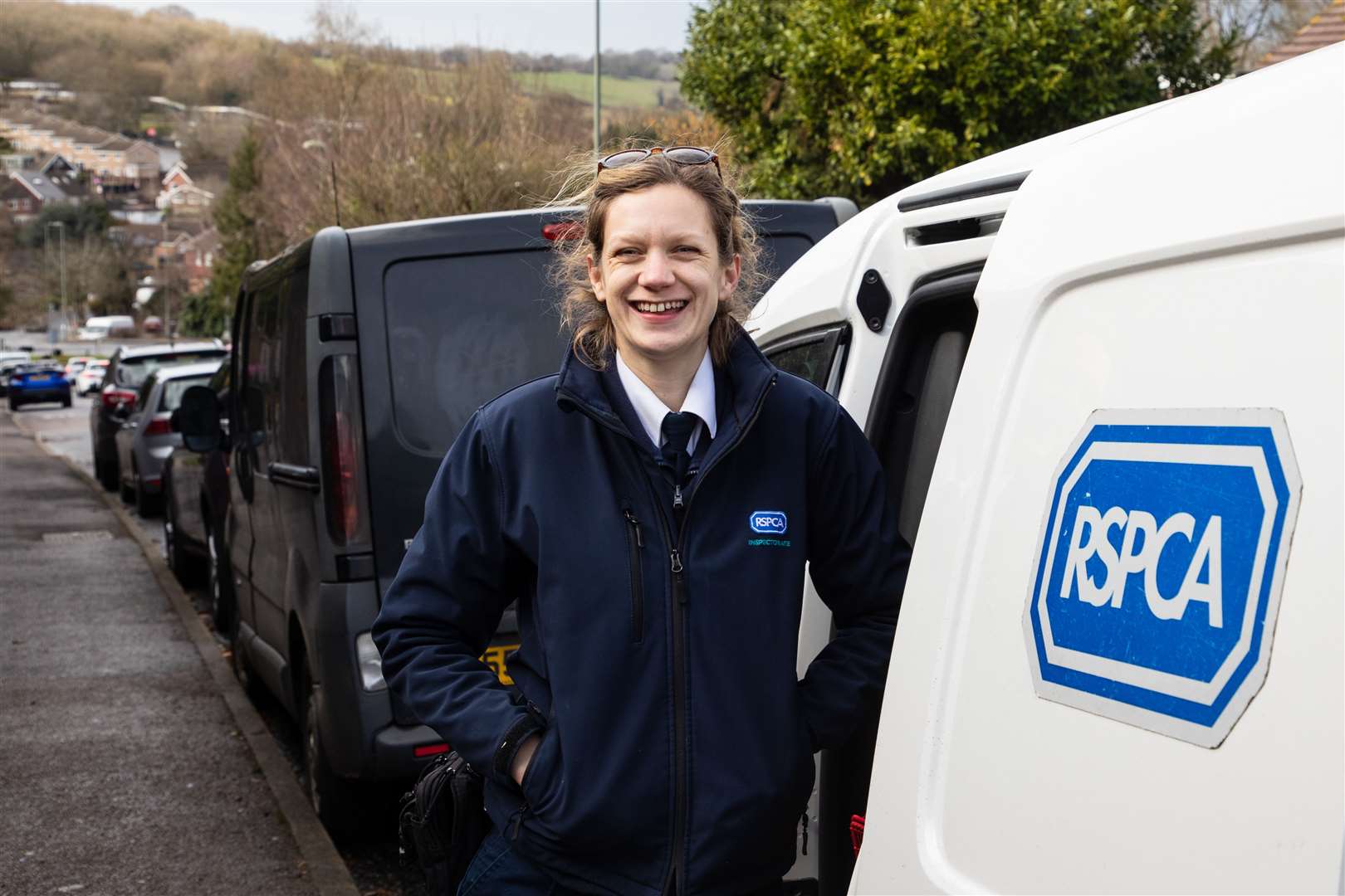 RSPCA animal rescue officer Claire Thomas. Picture: RSPCA