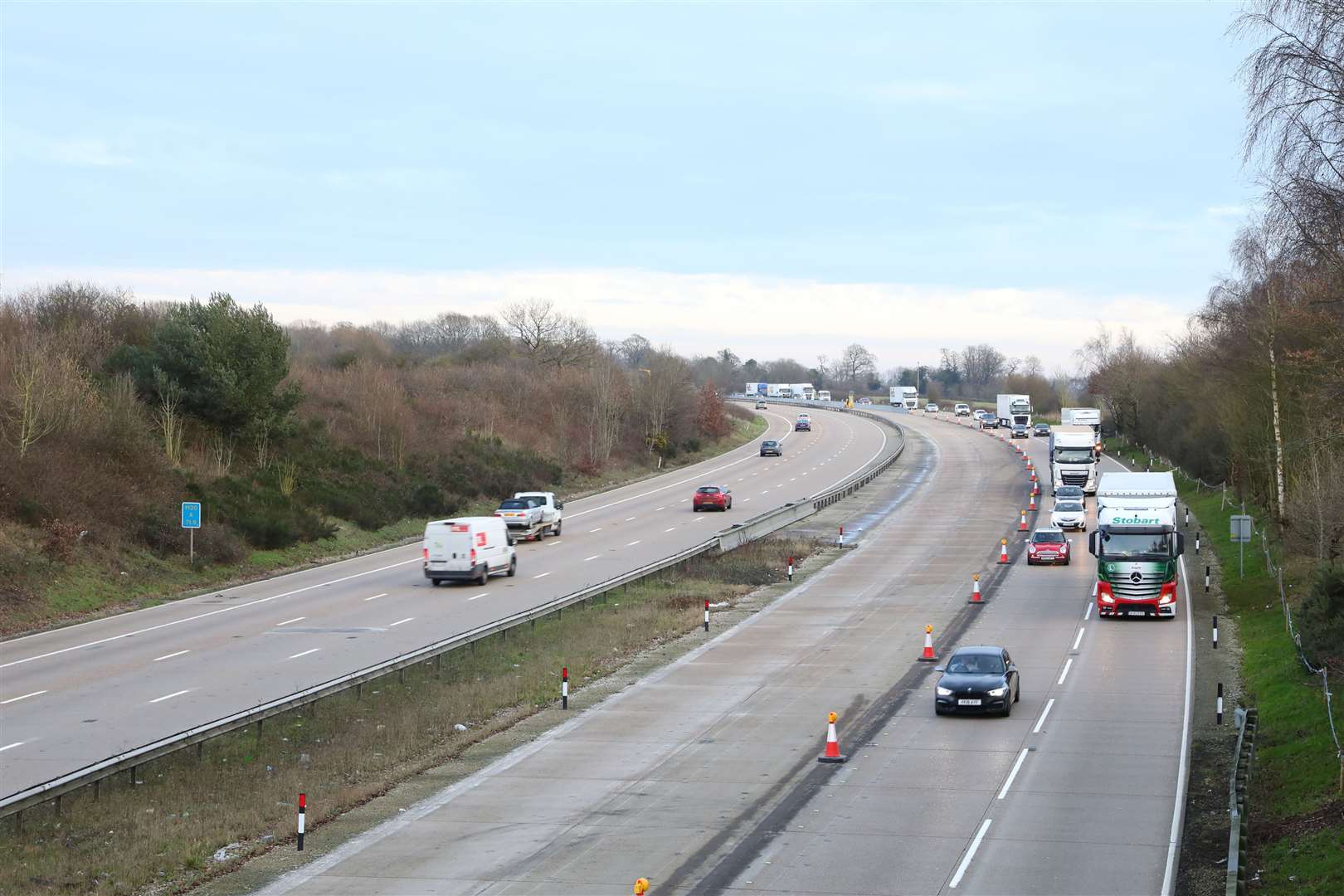 Is there money for another motorway junction at Lenham?