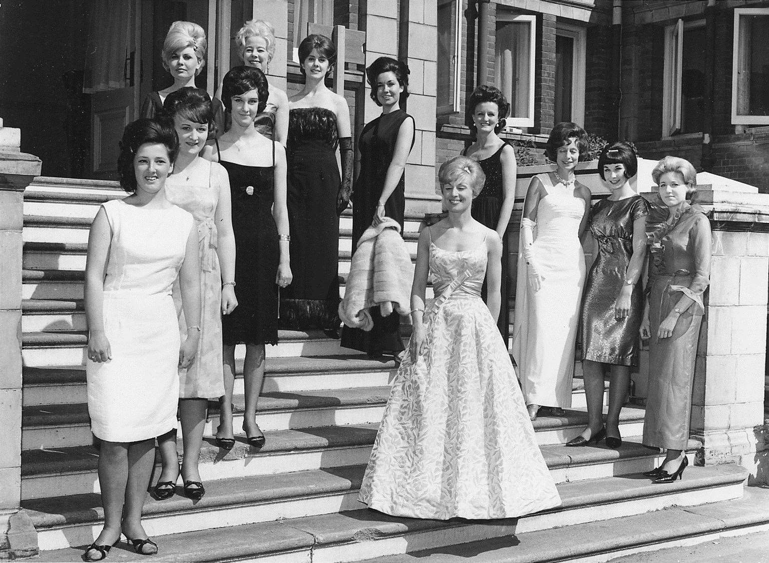 A fashion show in Folkestone in 1964