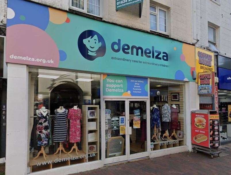 The Demelza store in Chatham High Street has shut. Picture: Google