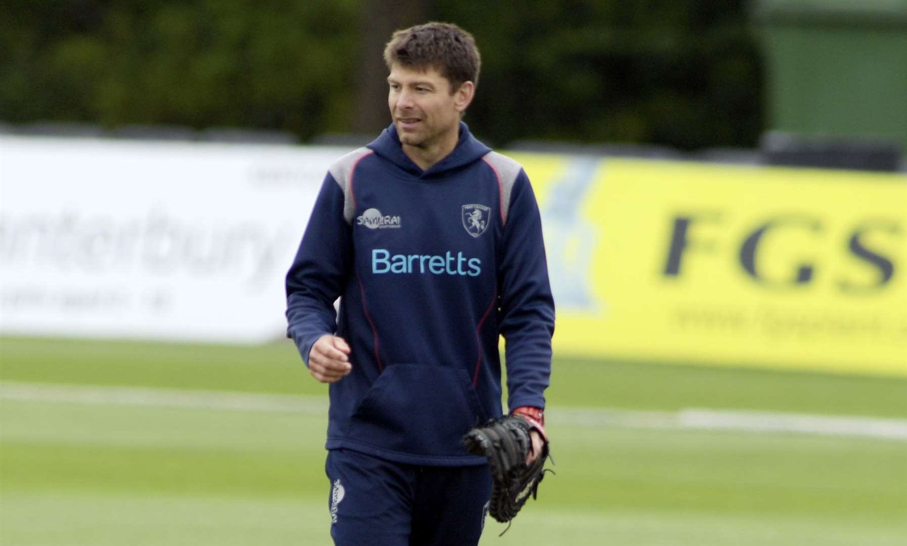 Kent coach Simon Cook. Picture: Barry Goodwin