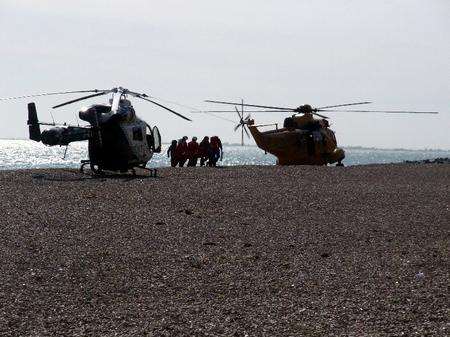 Sea Rescue at Folkestone, Aug 23