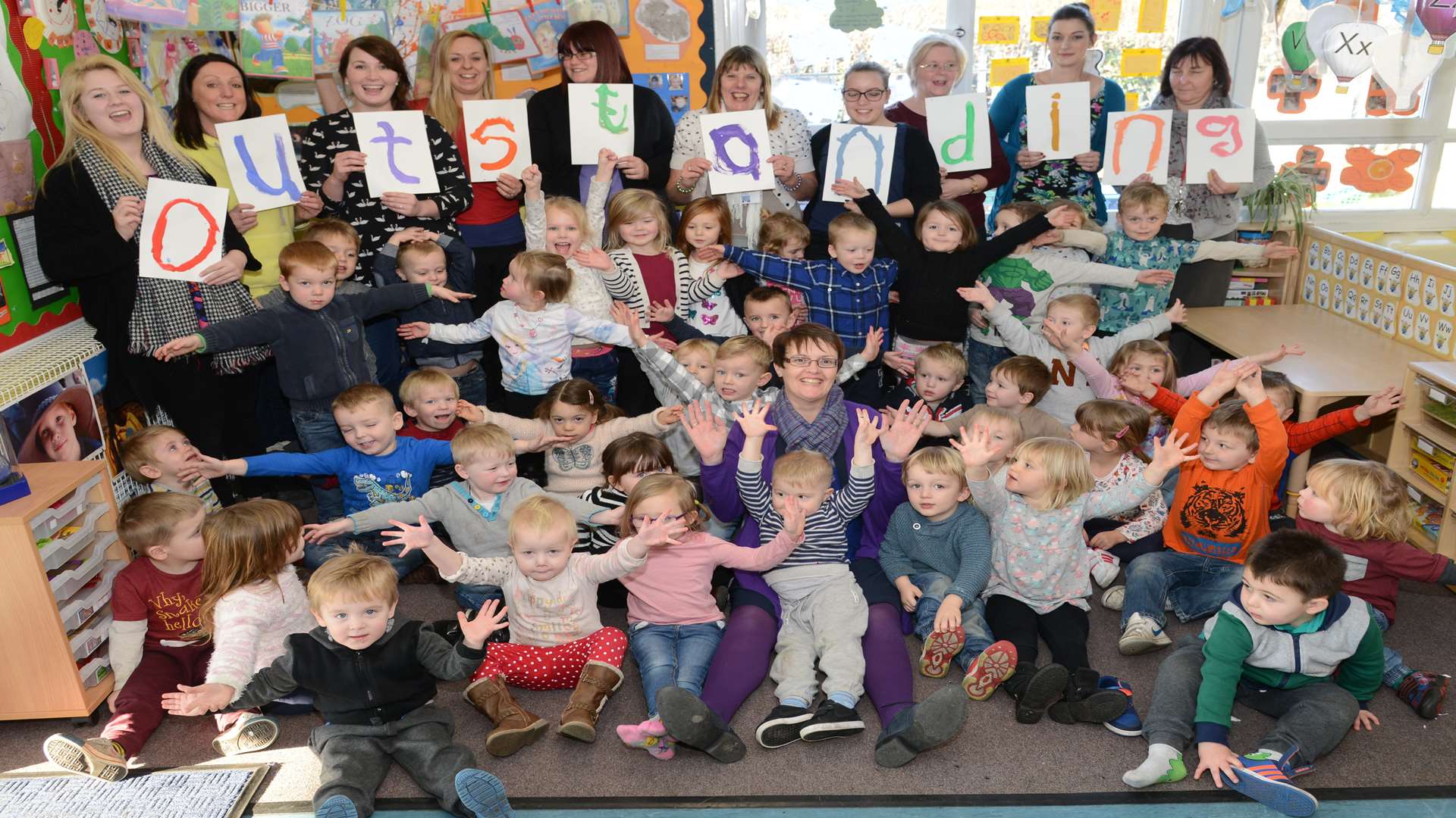 Outstanding - another top Ofsted report for the Abacus nursery in New Romney.