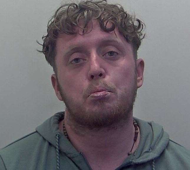 Mark Miller threatened to hunt down his victim and kill her family. Picture: Kent Police