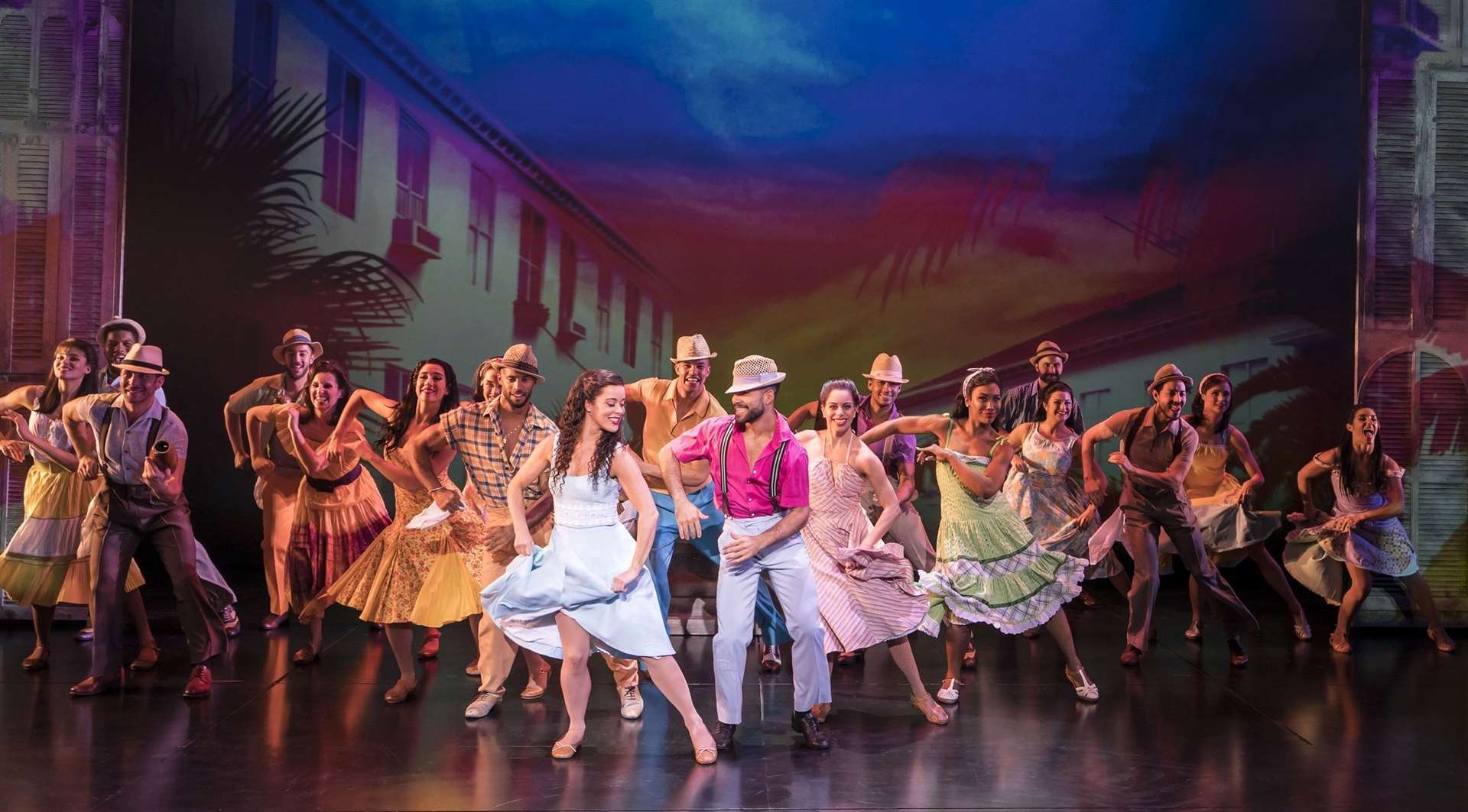 Philippa Stefani as Gloria Estefan in On Your Feet! Credit: Johan Persson