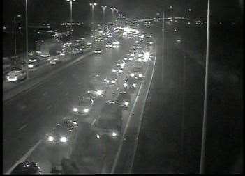 Massive queues more than 10 miles long on the M25 after crashes on the Dartford Crossing