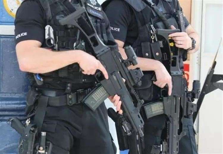 Armed police were called to Thanet Way. Stock picture