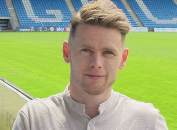 Gillingham's new signing Mark Byrne Credit: GFC