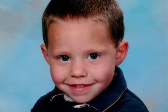 Tommy Sheldon, five, died after a car fire