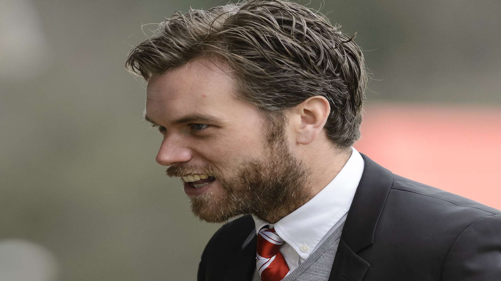 Ebbsfleet United manager Daryl McMahon Picture: Andy Payton