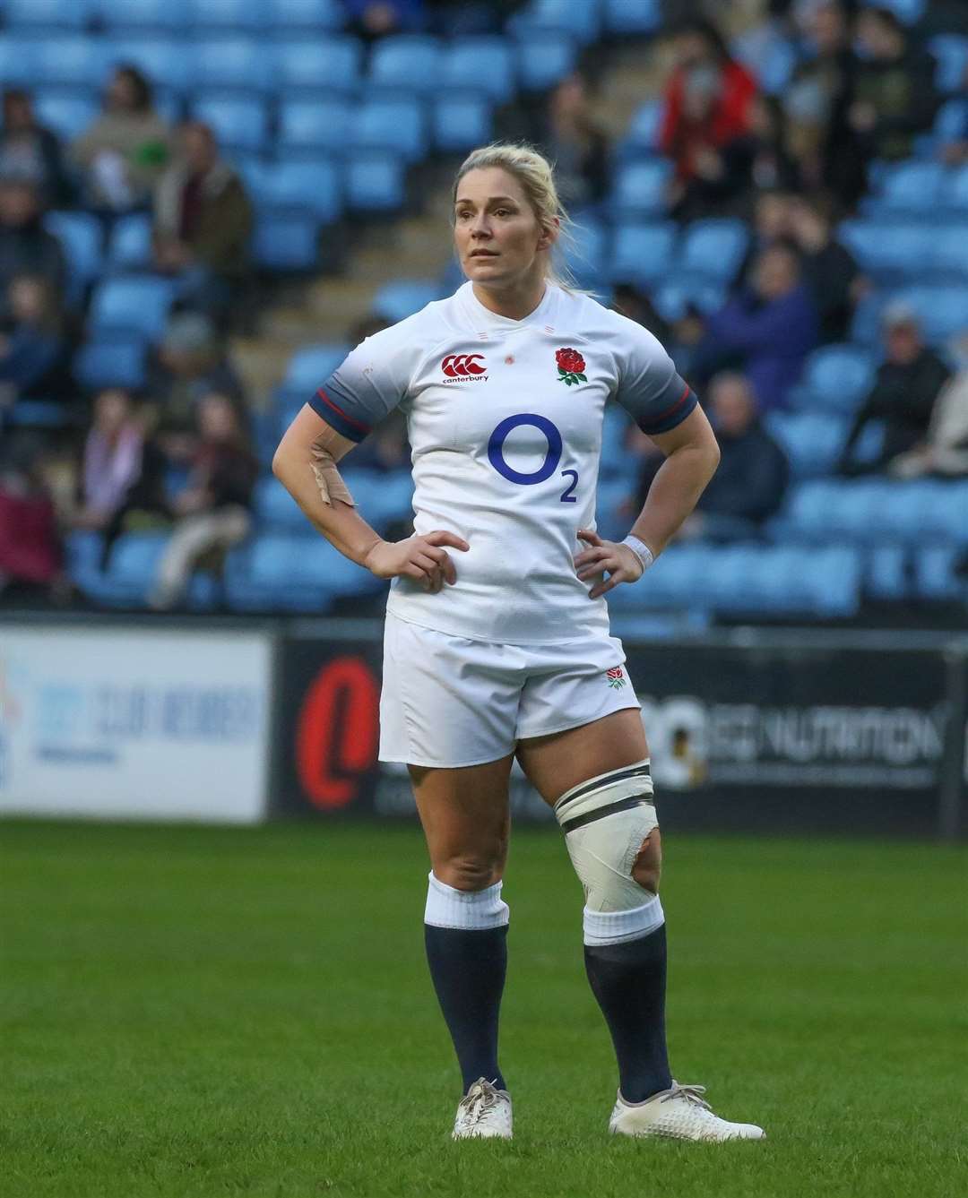 Former England star Rachael Burford, from Medway, has announced her retirement from rugby. Picture: Paul Donovan