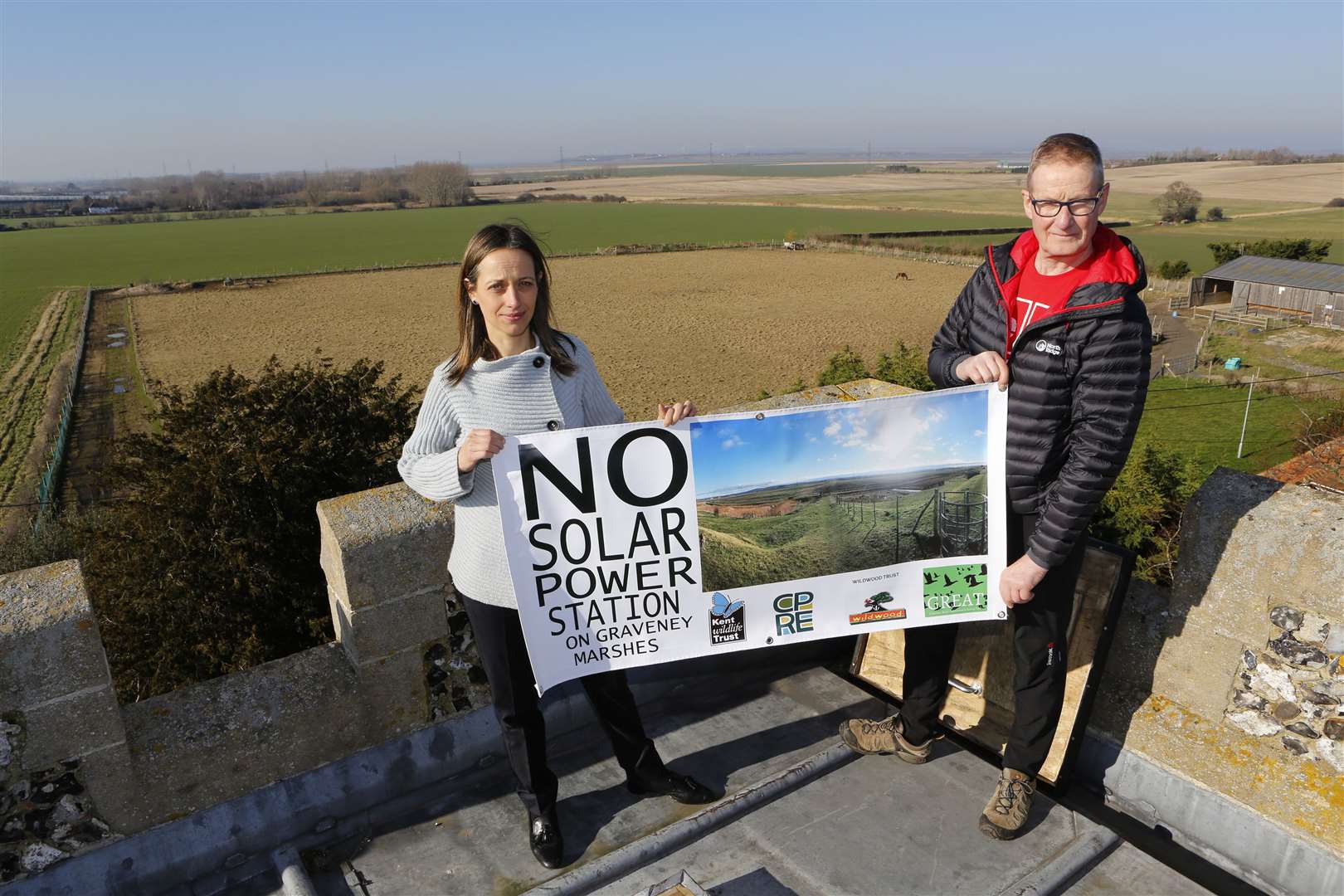 Helen Whately is against the solar farm proposals