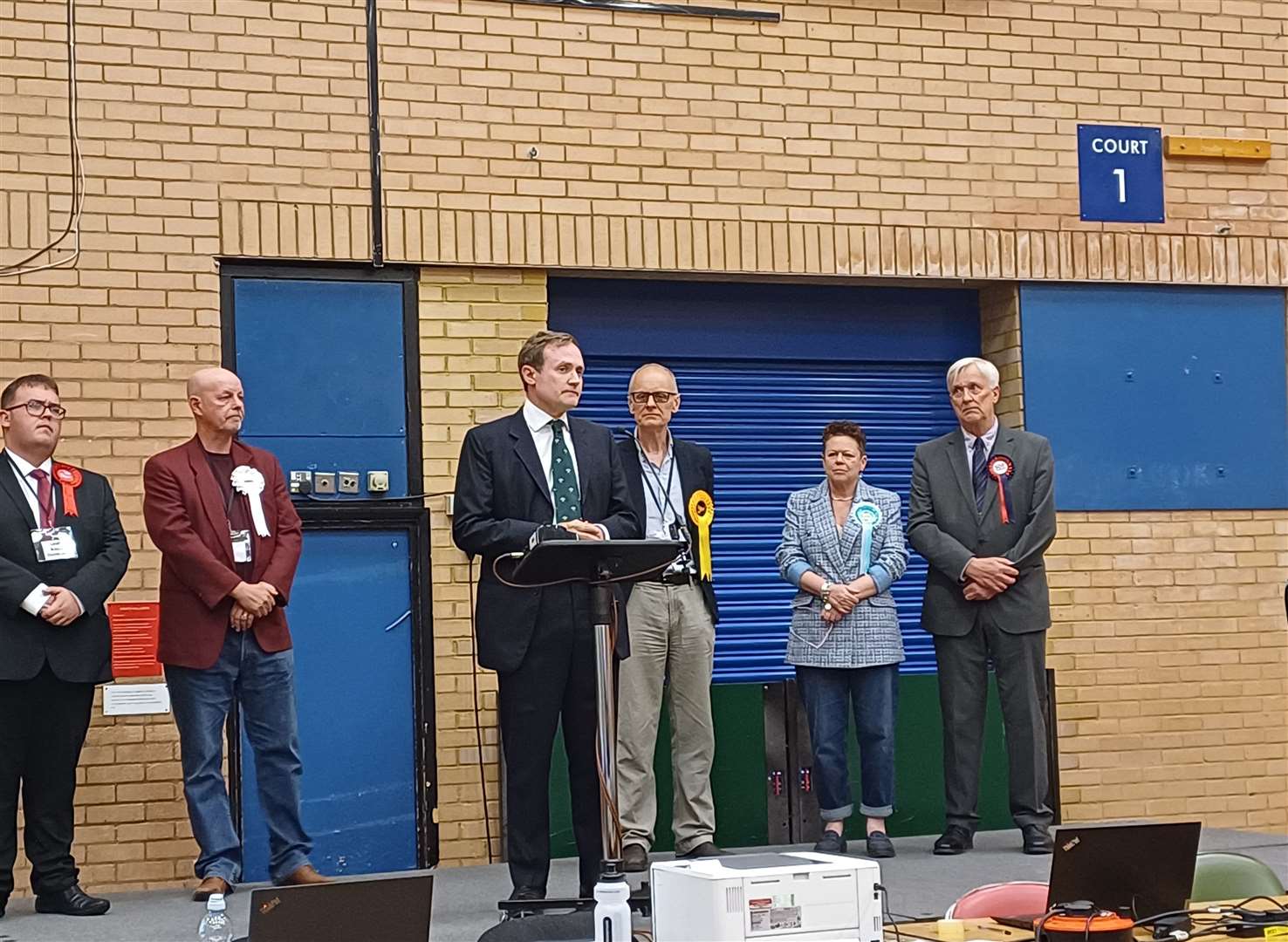 Conservative Party candidate Tom Tugendhat has returned as the MP for Tonbridge