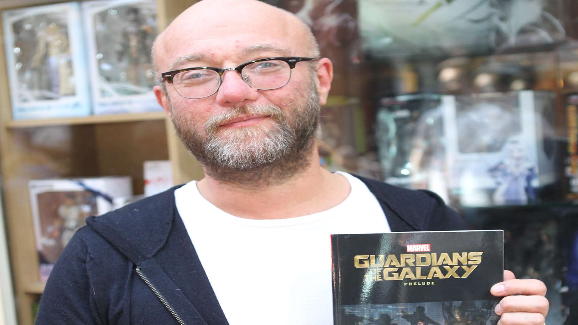 Dan Abnett's comic book inspired the movie Guardians of the Galaxy