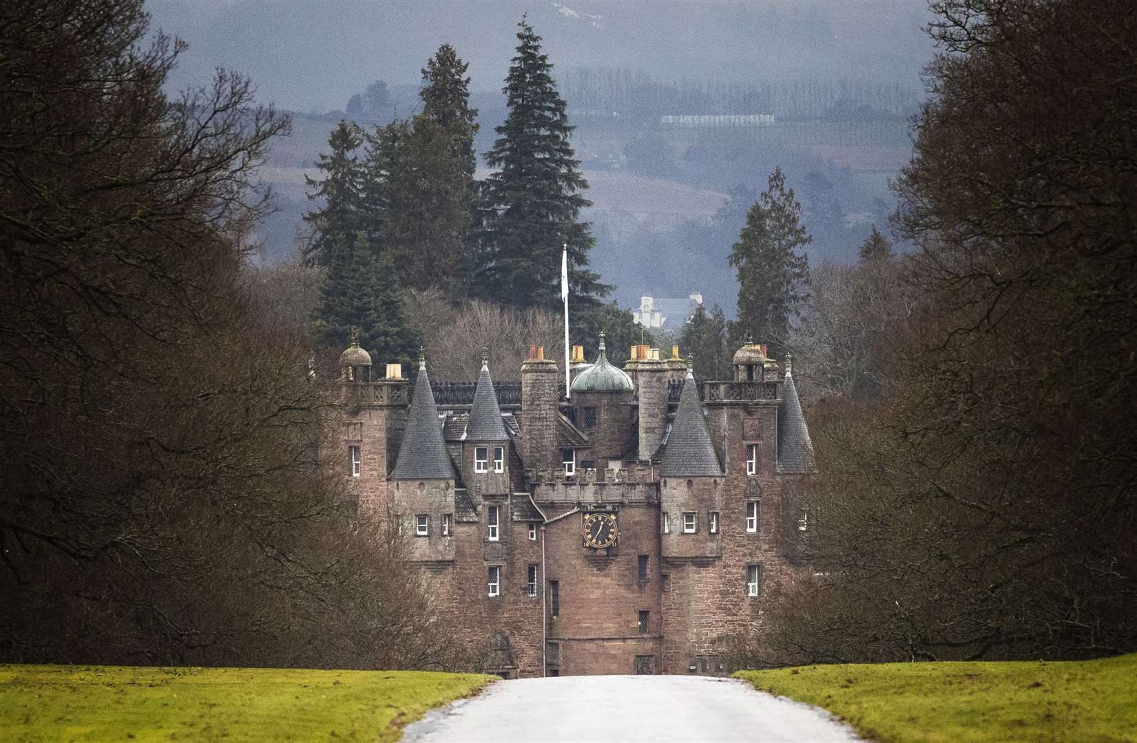 The assault took place at Glamis Castle (Jane Barlow/PA)