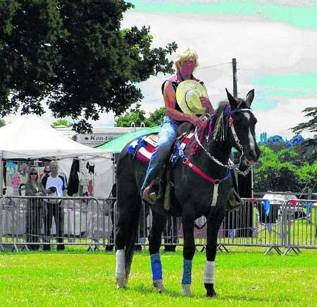 Carla the rodeo horse has been found safe and well