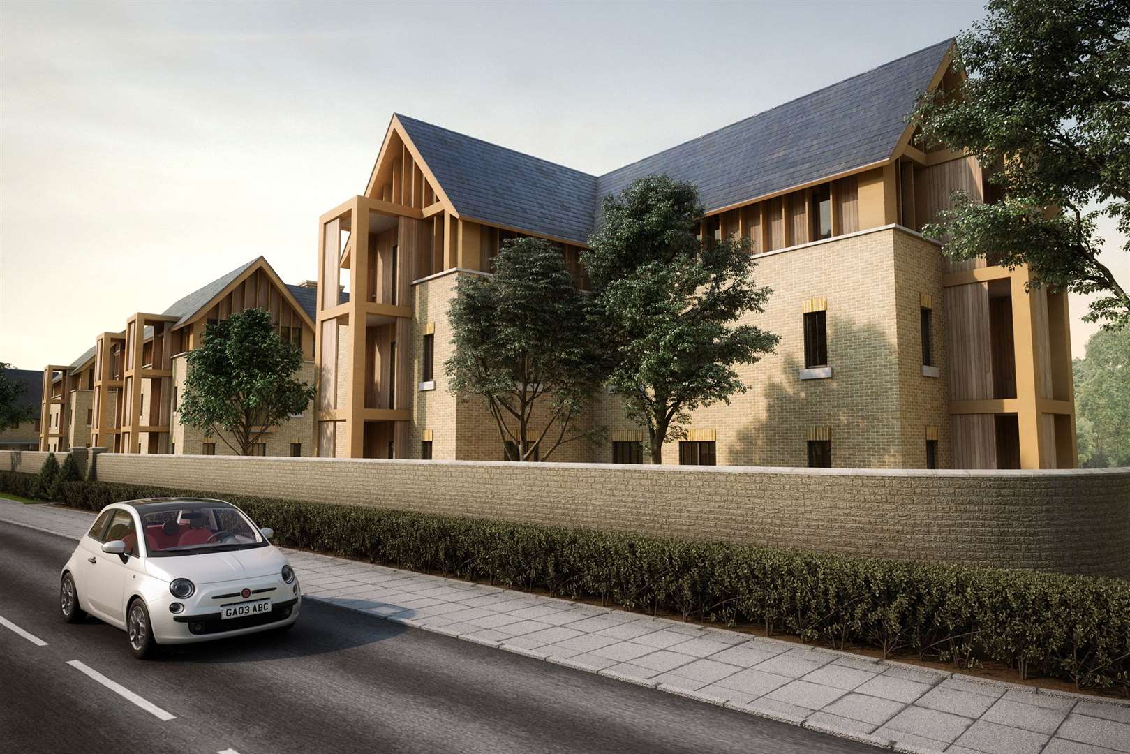 The Centenary Village will be located along Hermitage lane, near Maidstone. Picture: RBLI