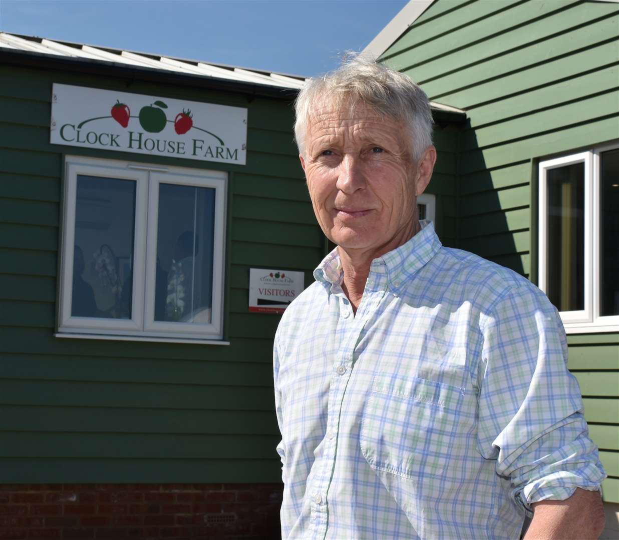 Robert Pascall is chairman at the farm