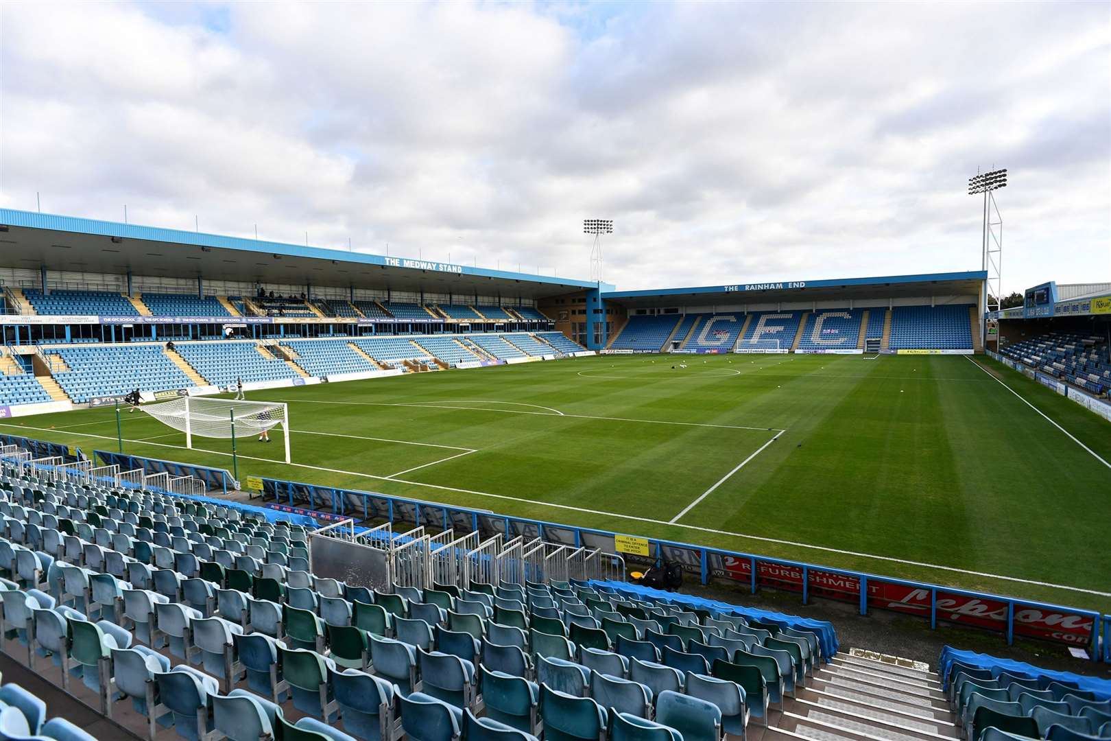 Gillingham’s game with Crawley Town will kick off early on police advice Picture: Keith Gillard