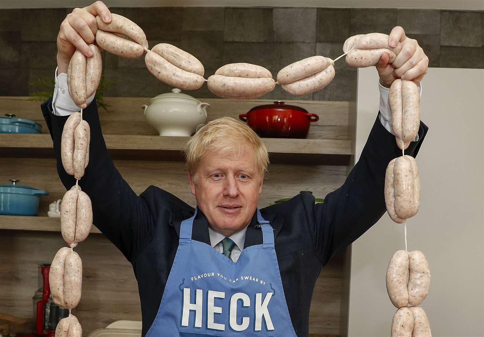 Micheal Martin has called for calm in the trade row that could see British sausages banned from entering Northern Ireland (Darren Staples/PA)