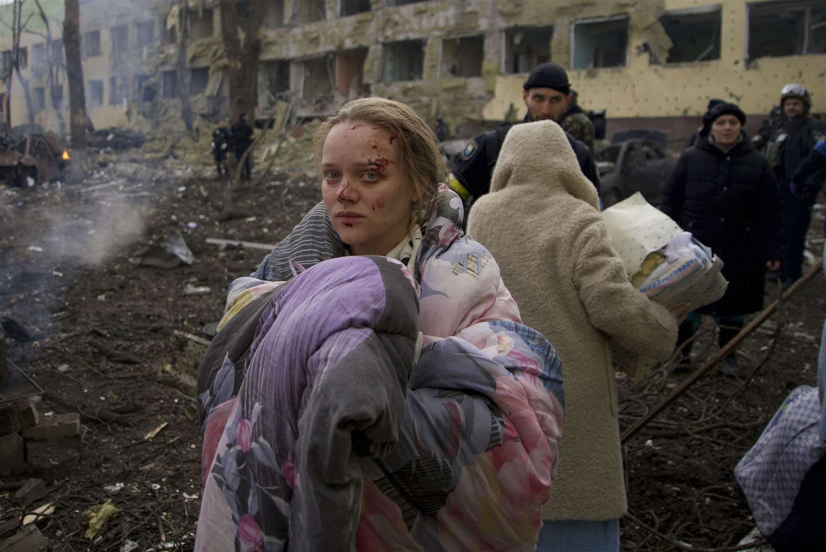 Vladimir Putin continues to be accused of war crimes over his invasion of Ukraine (Mstyslav Chernov/AP)