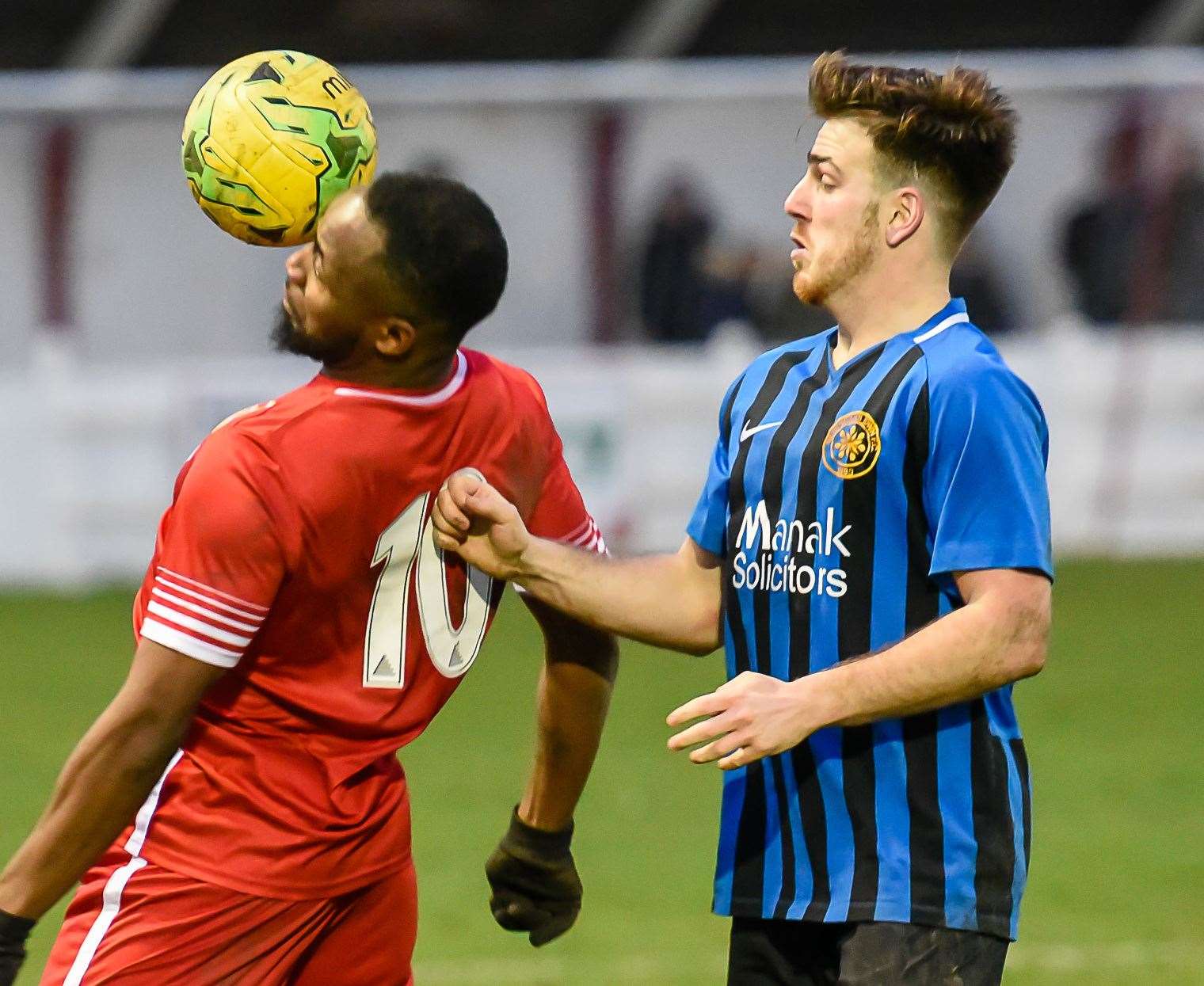 Marcus Elliott during his Whitstable days. Picture: Alan Langley