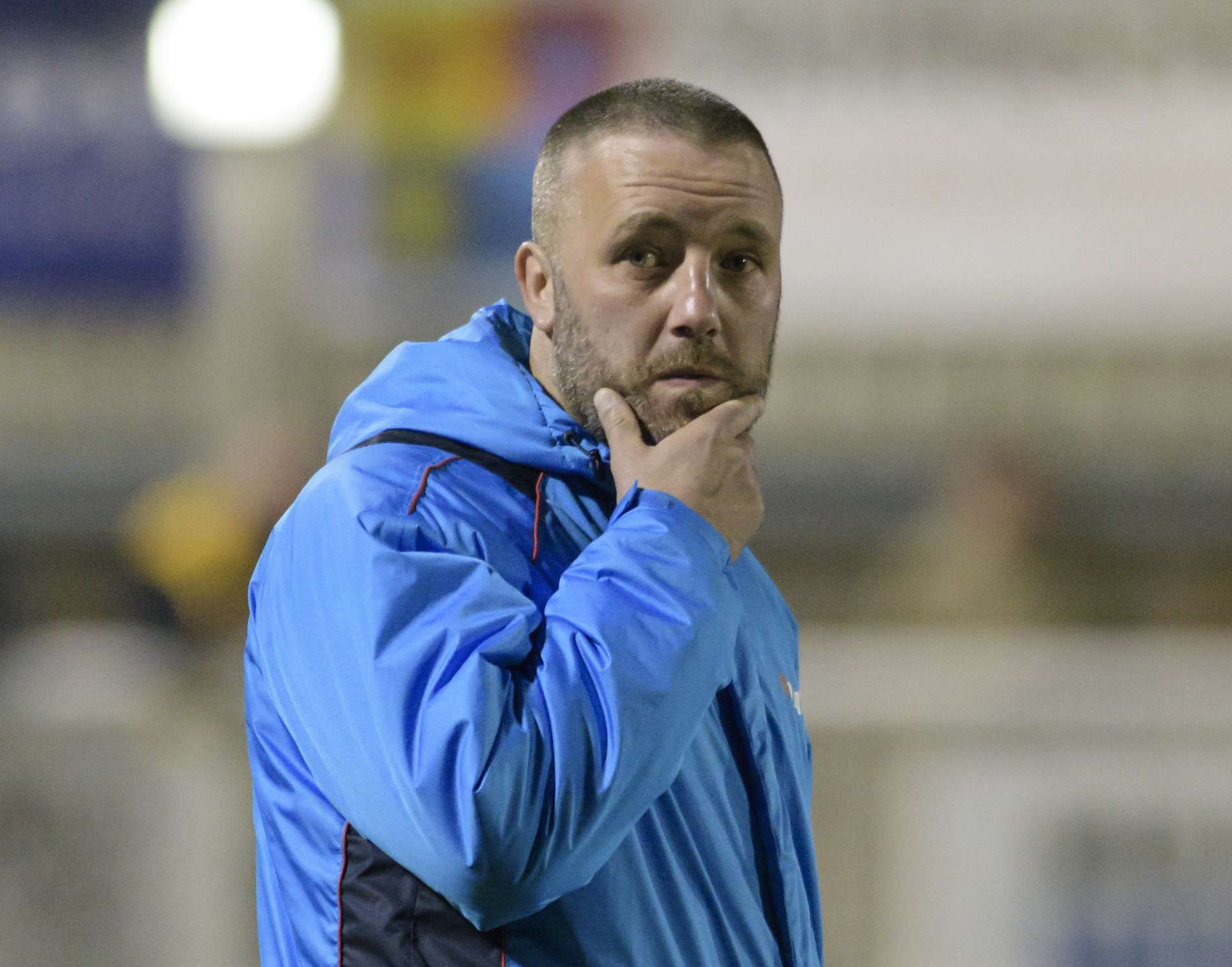 Maidstone United manager Jay Saunders Picture: Andy Payton