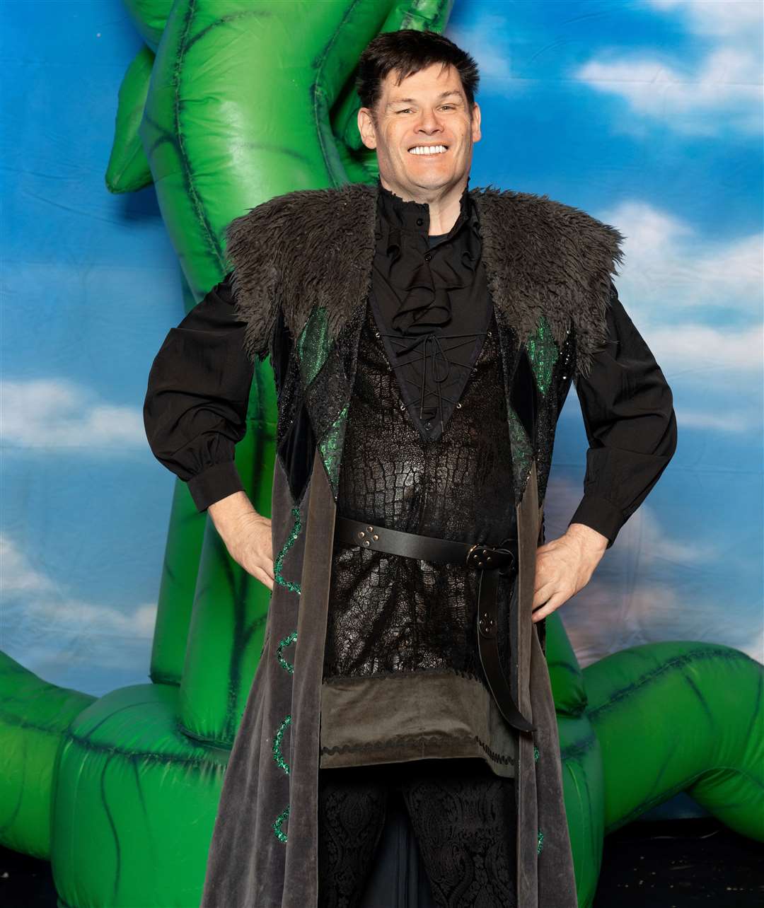 Mark Labbett as Crookback in Jack and the Beanstalk