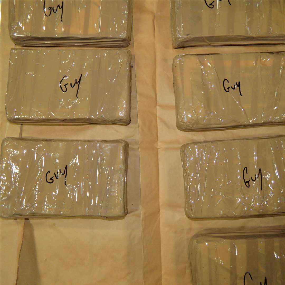 The cocaine has a street value of around £3 million. Photo: NCA