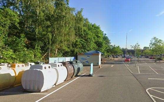 Tesco Larkfield will no longer be offering bottle banks. Picture: Google