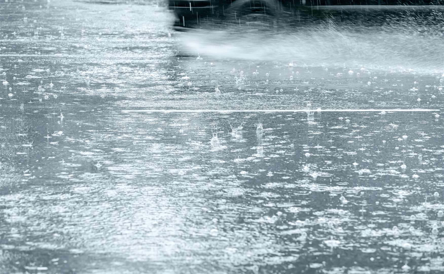 Heavy rain is sweeping through the county. Picture: Stock image